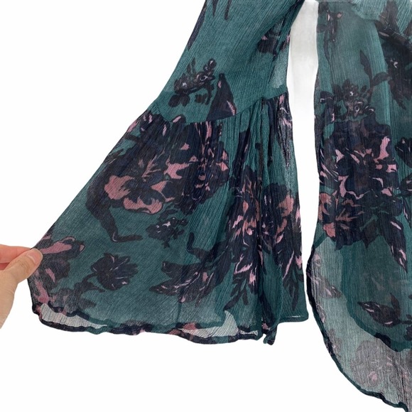 Anthropologie Featherbone Femme Ruffled Blouse - Picture 7 of 13